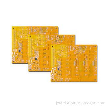 Custom Yellow 2 layer 1 OZ HASL Prototype PCB Boards 1.6mm